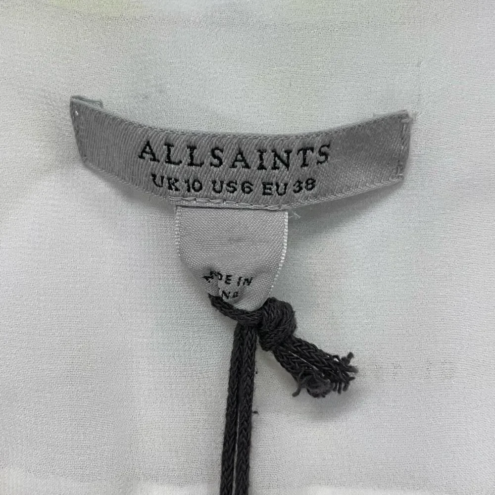 NWT ALLSAINTS | Citrus Yellow Demi Marama‎ Dress 6
